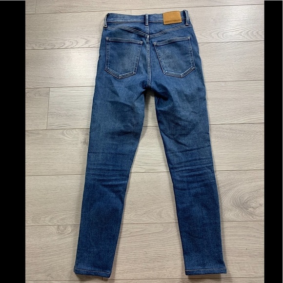 Denim Forum The Lola High Rise Skinny Ankle Jeans - Picture 3 of 16